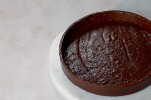 fond de tarte au chocolat