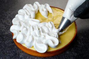 pochage de la meringue